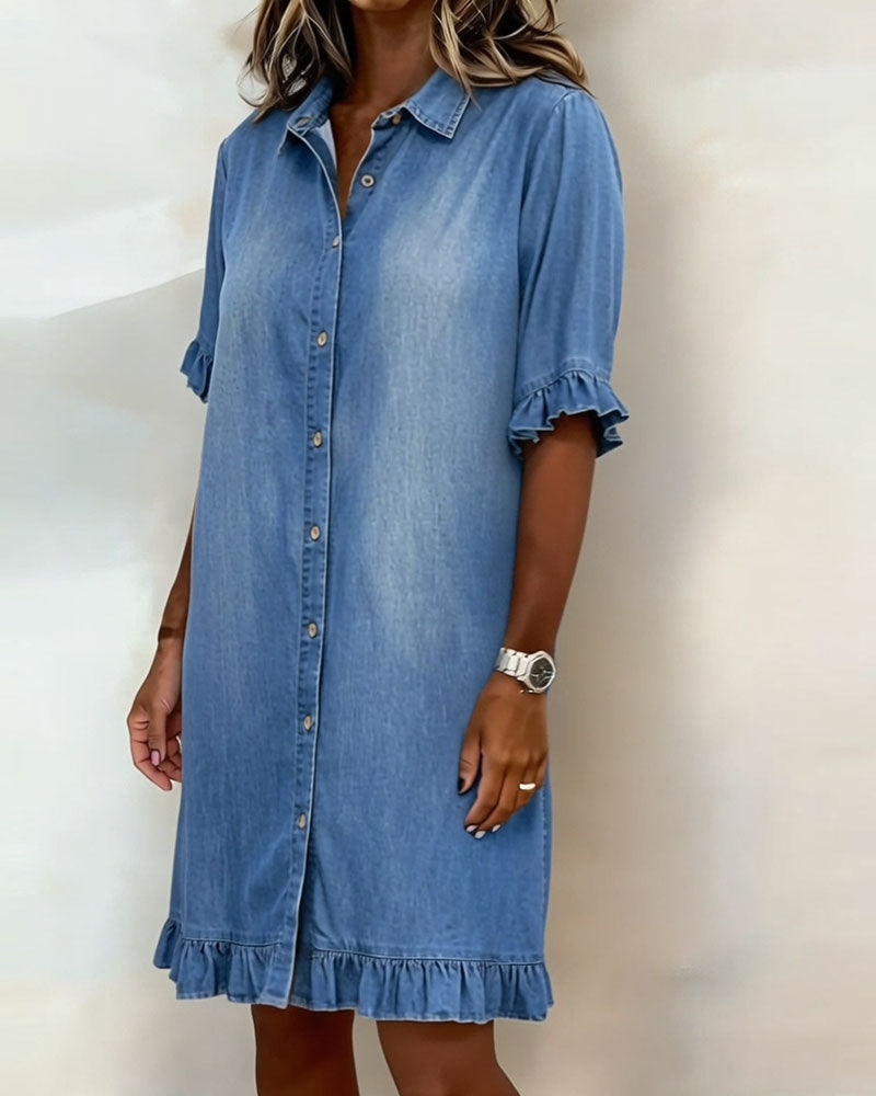 Sophie | Elegantes Denim-Kleid für Frauen