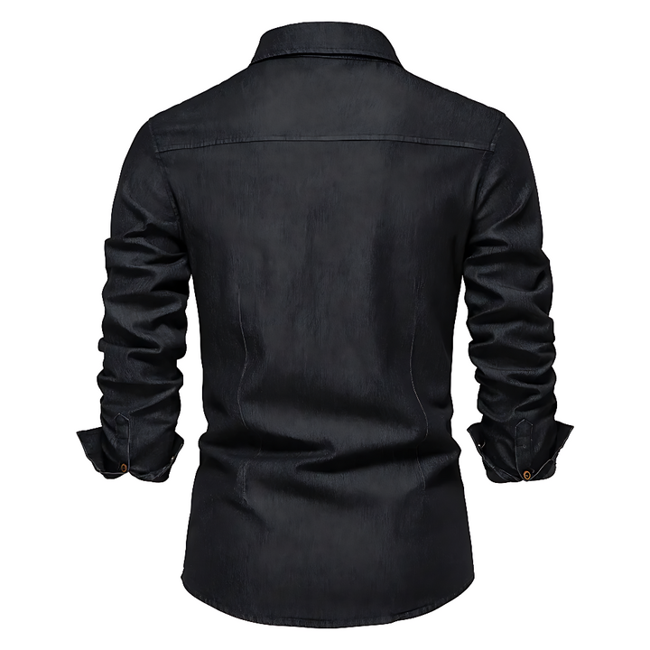 Silas | Jeanshemd aus Baumwolle