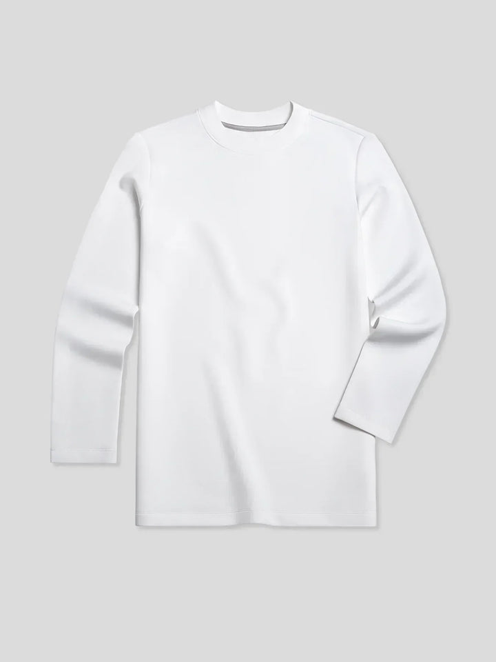 MANUEL - ENG ANLIEGENDER LANGÄRMELIGER PULLOVER