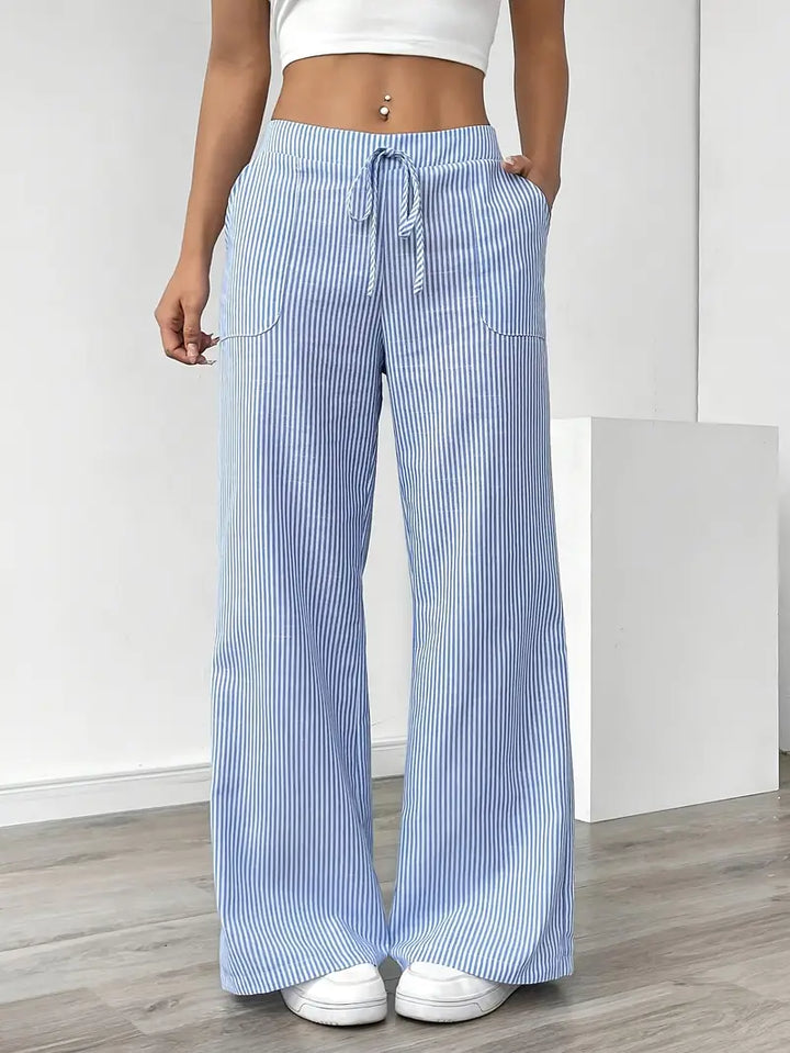Elise™ Lässige gestreifte Hose