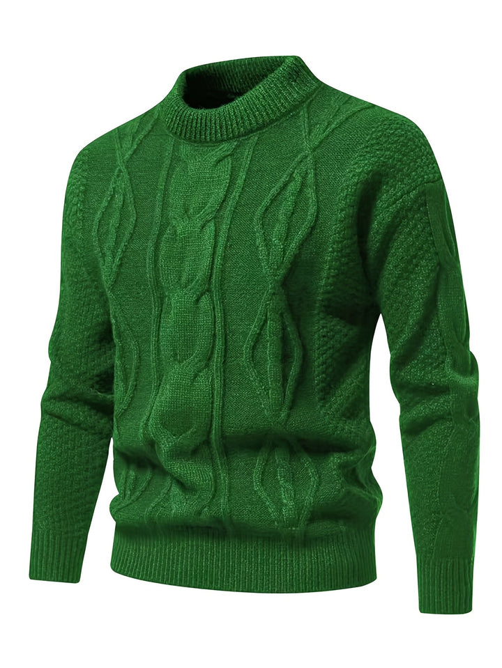 Kalisto – Lässiger Strickpullover mit Langarm