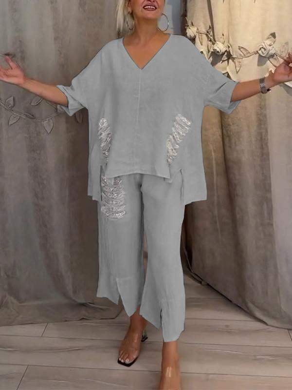 Bianca | Elegantes zweiteiliges Sommer-Set für sonnige Tage