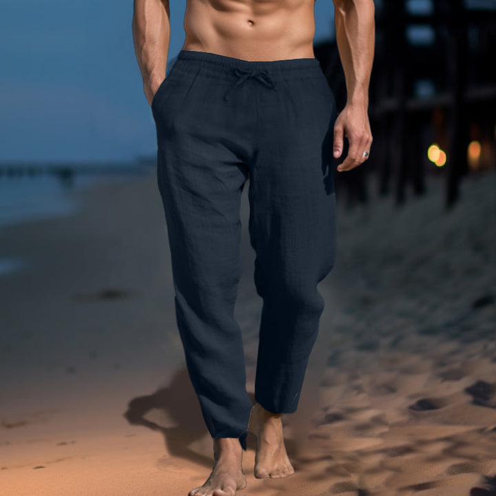 Felix – Edle Leinenhose aus Korfu