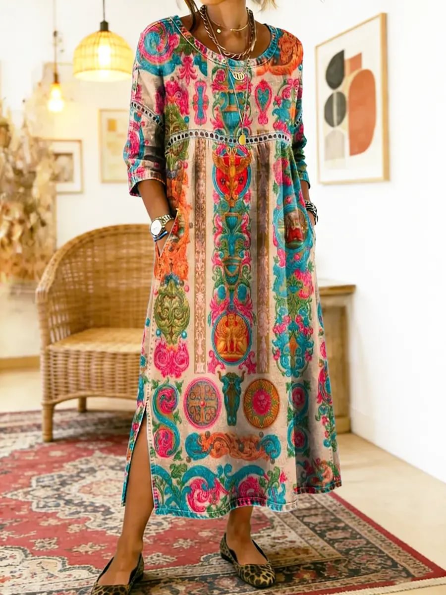 Dolores-Kleid mit Print