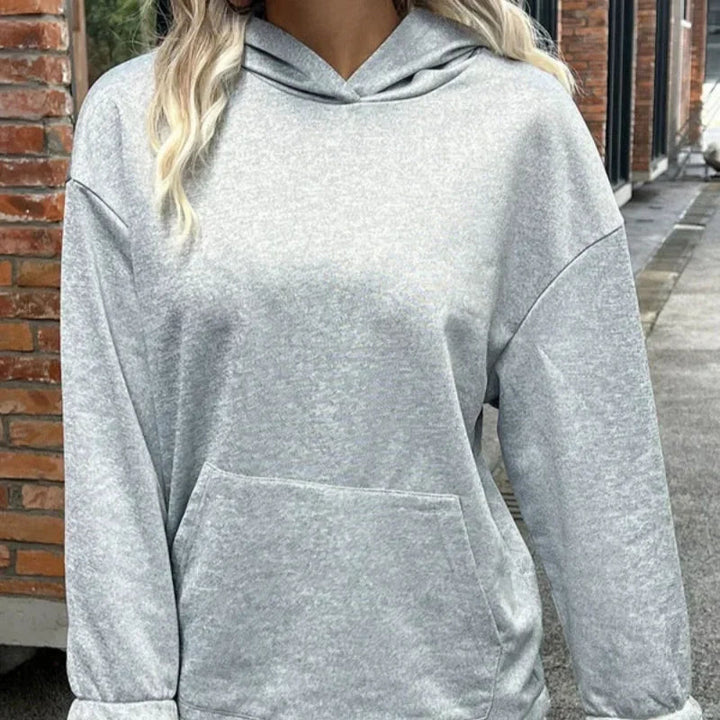Aveline – Hoodie mit Spitzenakzenten und stilvollem Komfort