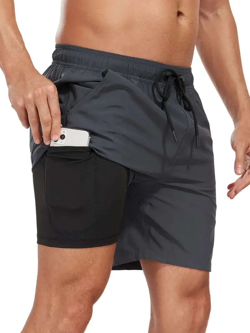David – Stilvolle Schwimmshorts mit Taschen