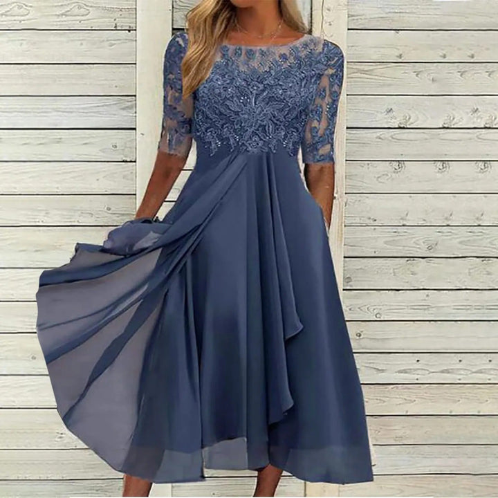 Harper™ | Elegantes Midikleid aus Spitze