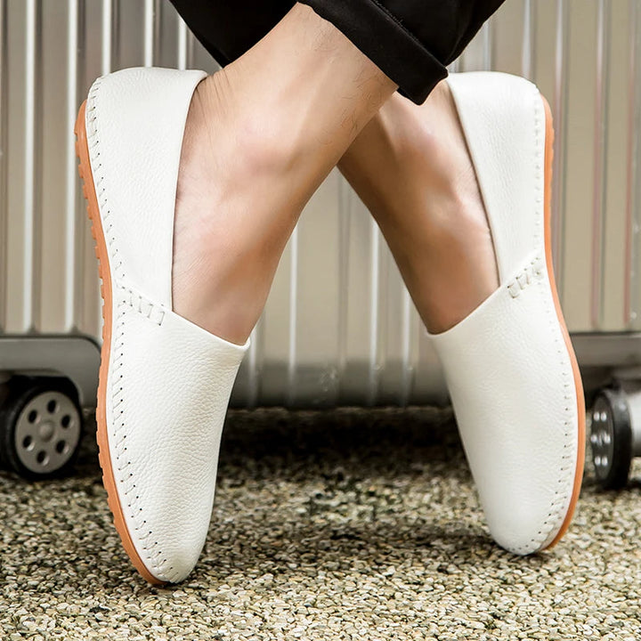 Light Leather Loafers