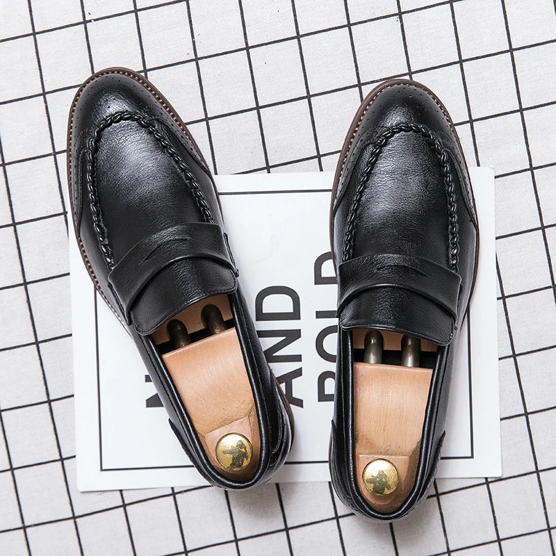 Chic Leather Loafers