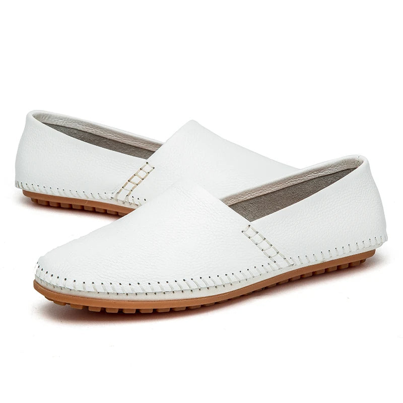Light Leather Loafers