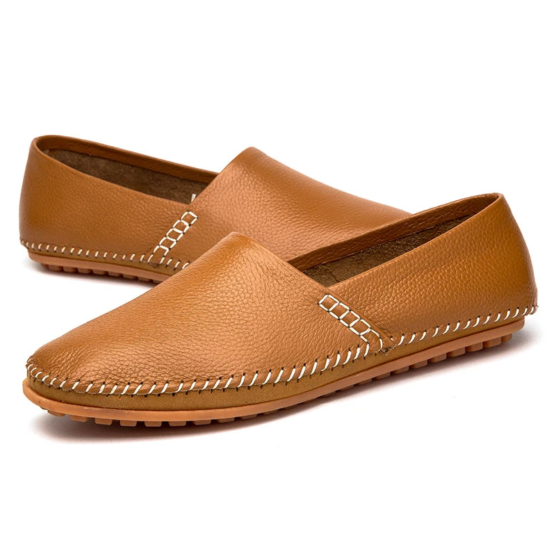 Light Leather Loafers