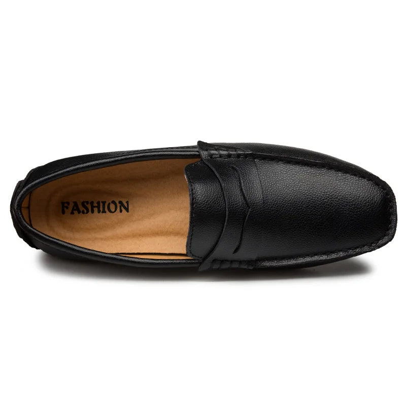 Casual Leather Summer Loafers