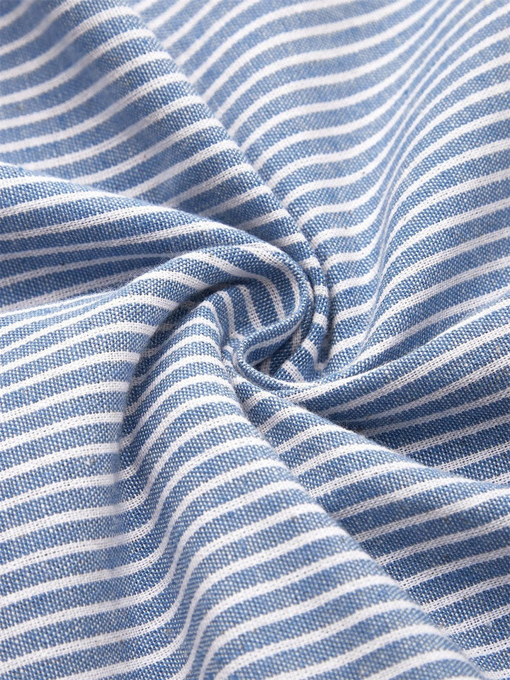 Gestreiftes Midikleid Wanda