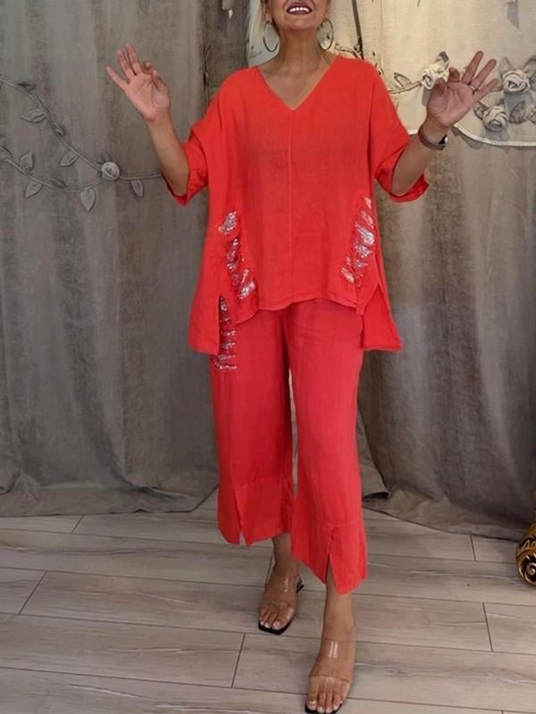 Bianca | Elegantes zweiteiliges Sommer-Set für sonnige Tage