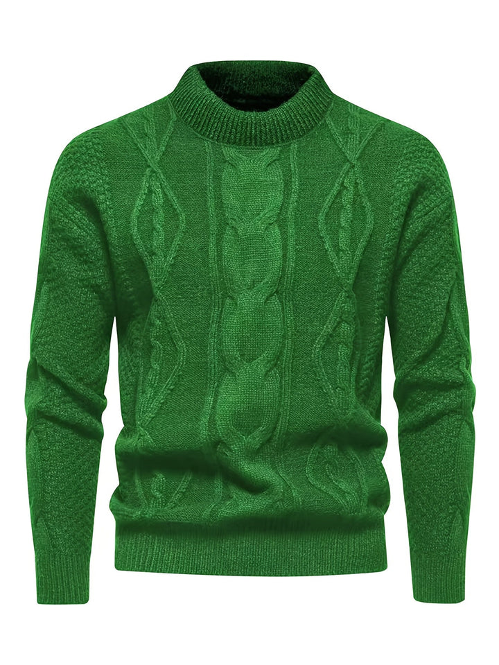 Kalisto – Lässiger Strickpullover mit Langarm