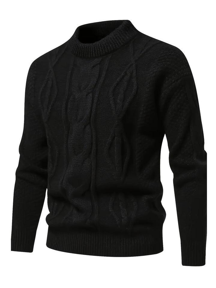 Kalisto – Lässiger Strickpullover mit Langarm