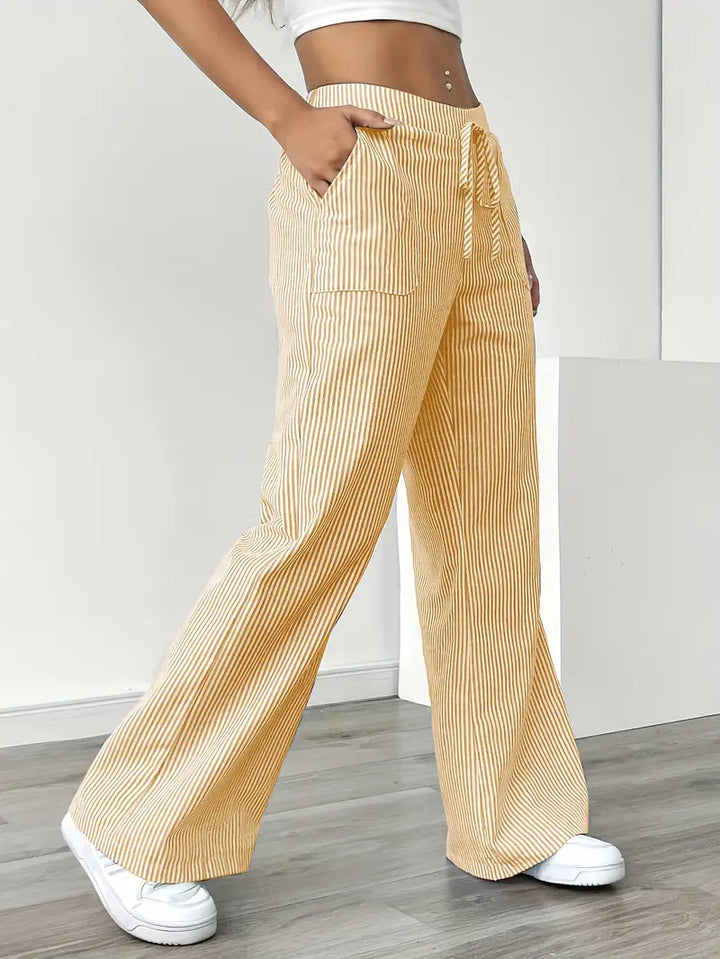 Elise™ Lässige gestreifte Hose