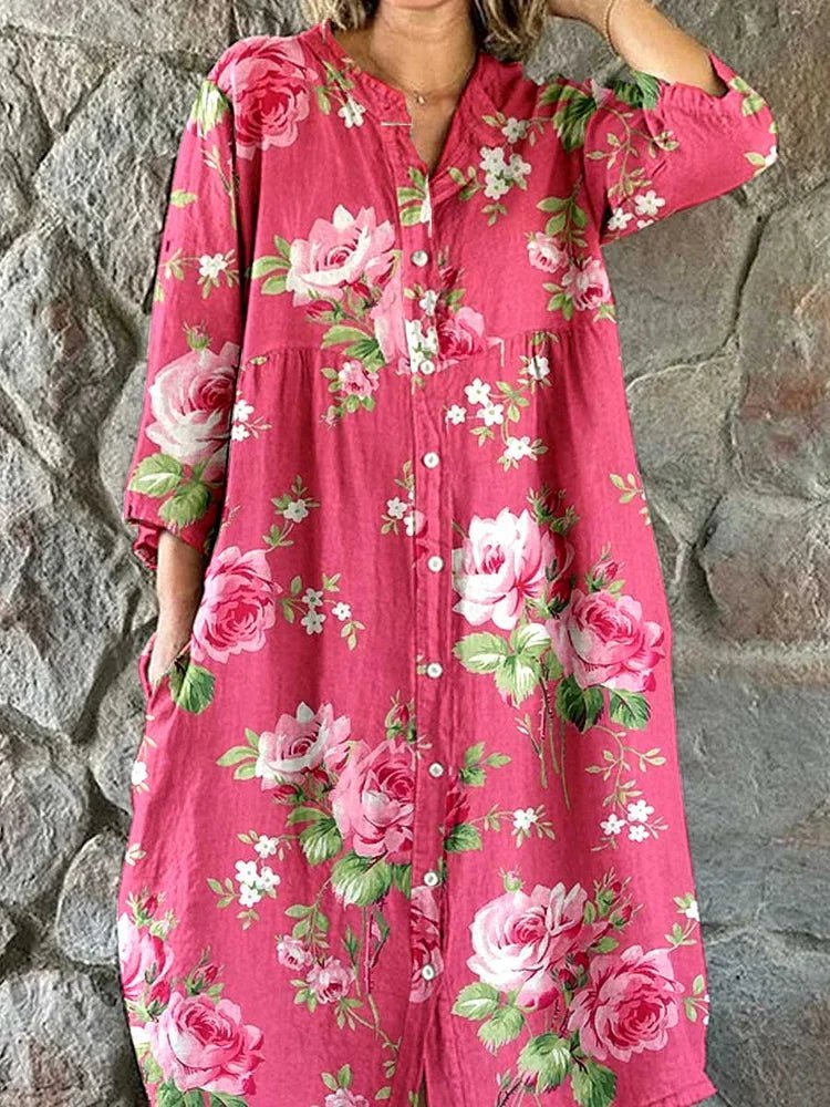 Nira | Art Floral Kleid