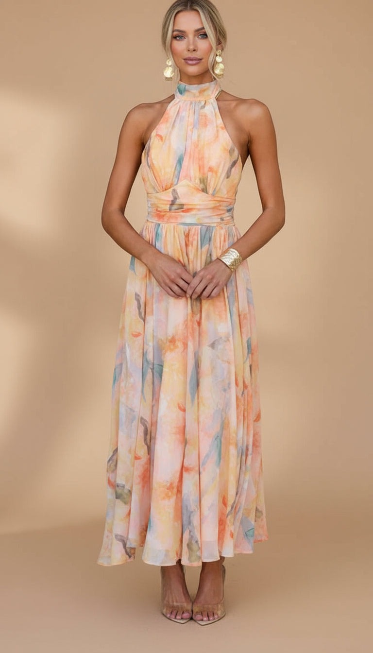 Abigail™ | Maxikleid mit Print
