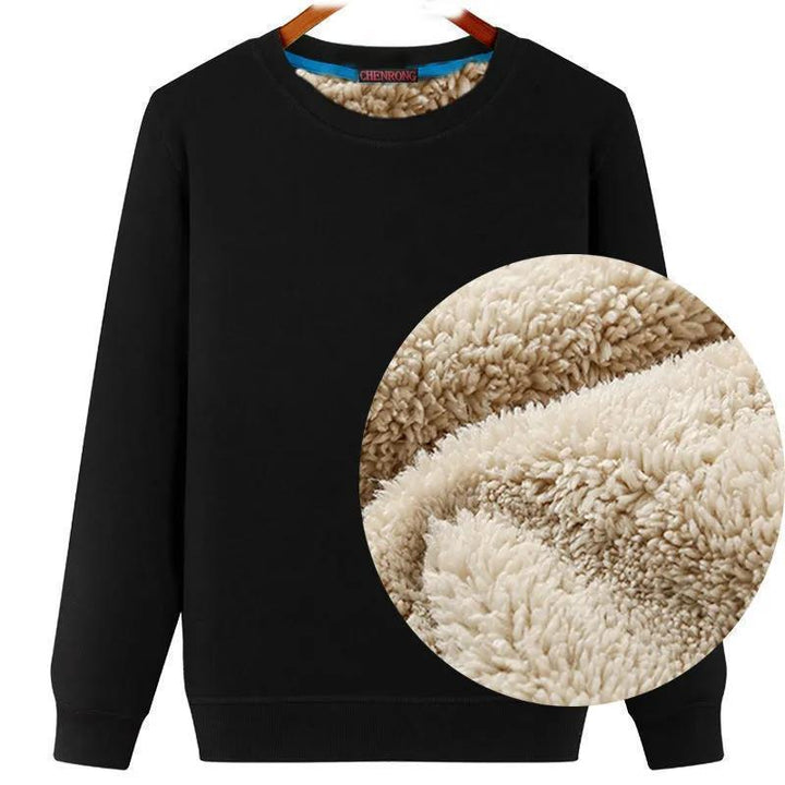 Kyma - Unisex Rundhals-Sweater mit Lammwoll-Futter – 350g Extra Warm, M–5XL