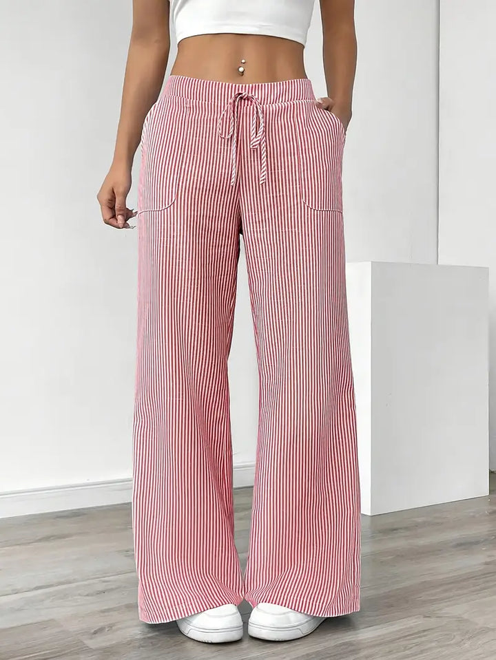 Elise™ Lässige gestreifte Hose