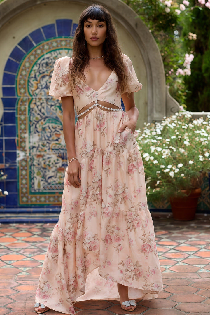 Layla™ | Elegantes schwebendes Kleid