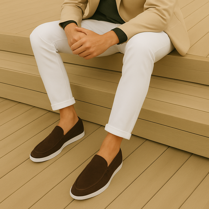 Elegante Loafers aus Wildleder