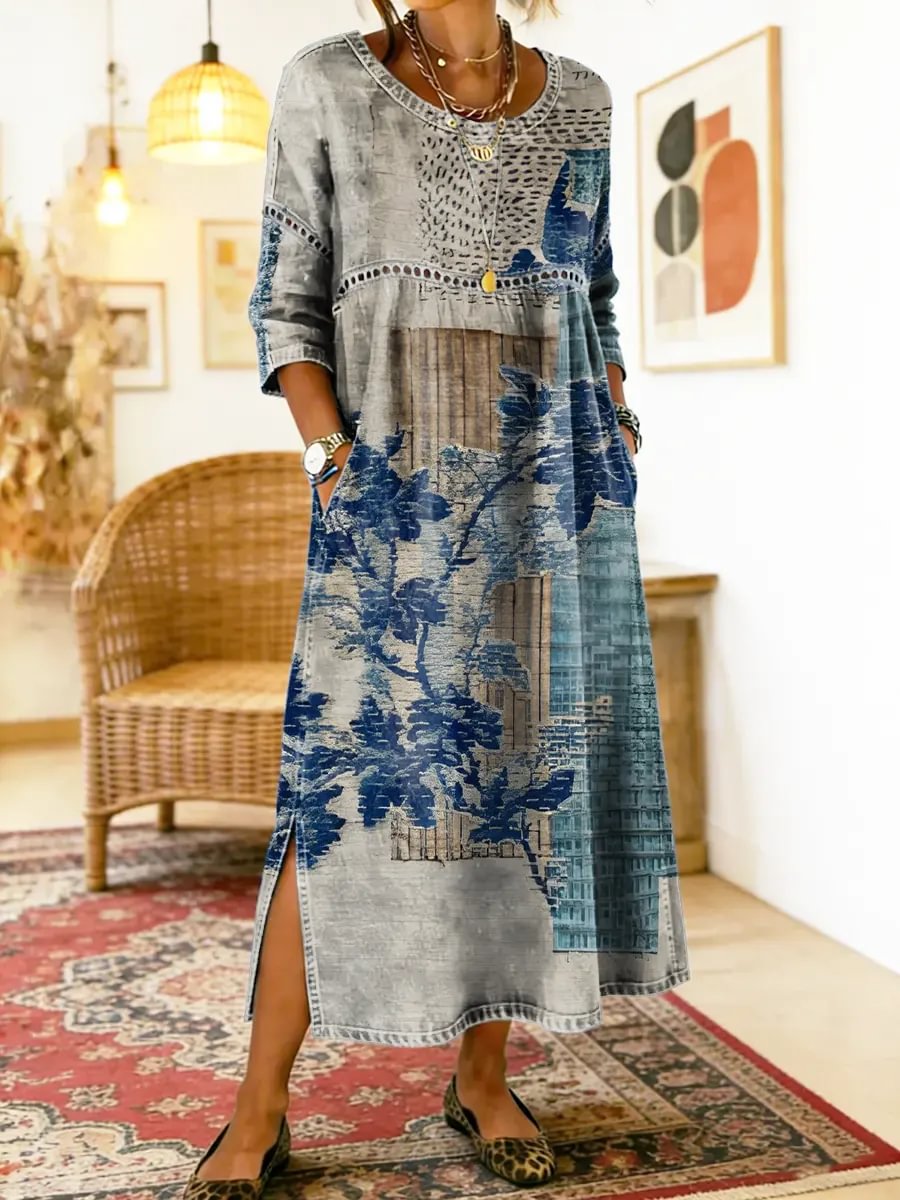 Josefa – Kleid mit Blumenmuster