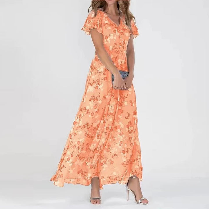 Mila™ | Schmeichelhaftes Glam Midikleid