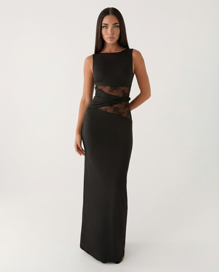 Illusion Maxi aus Spitze