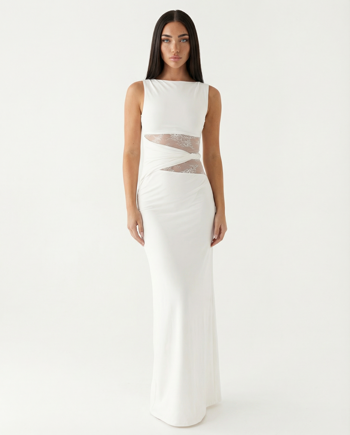Illusion Maxi aus Spitze