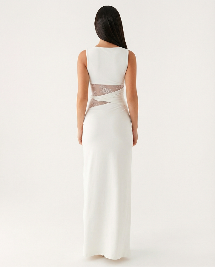 Illusion Maxi aus Spitze