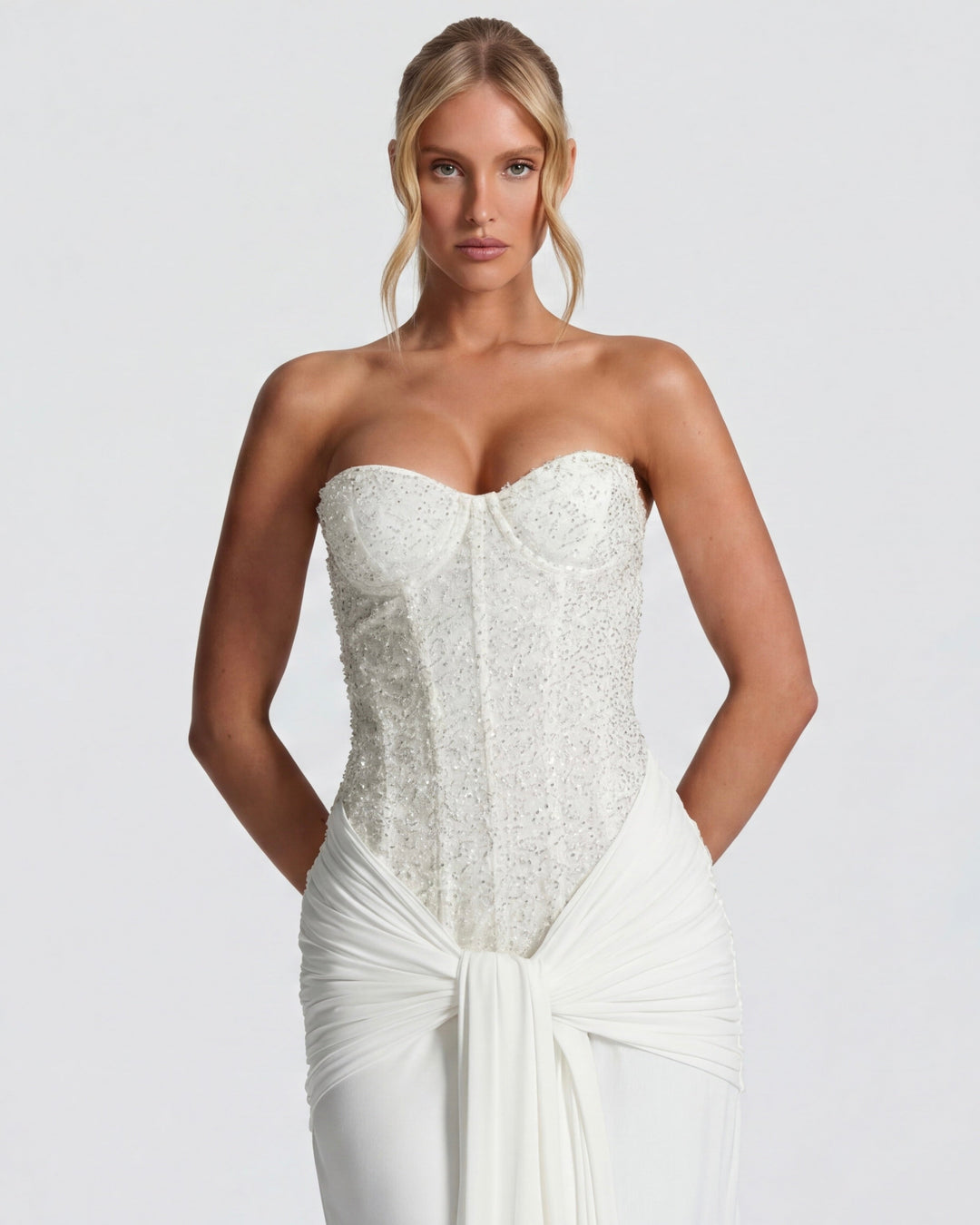 Mitternachts-Aura-Kleid Maxi