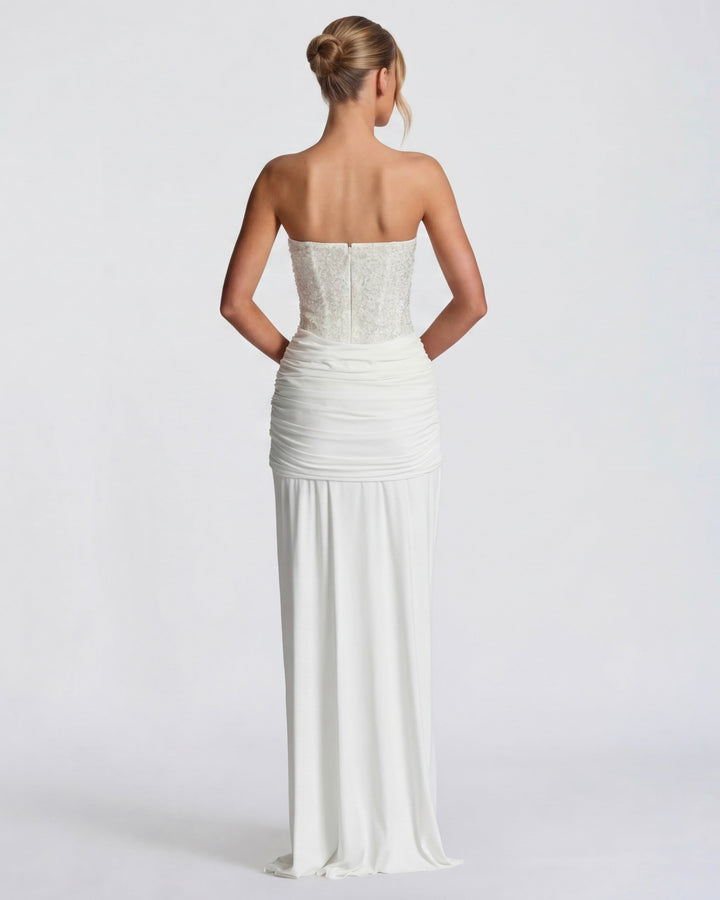 Mitternachts-Aura-Kleid Maxi