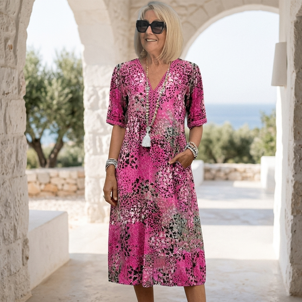 Marina | Elegantes Midikleid Sommer