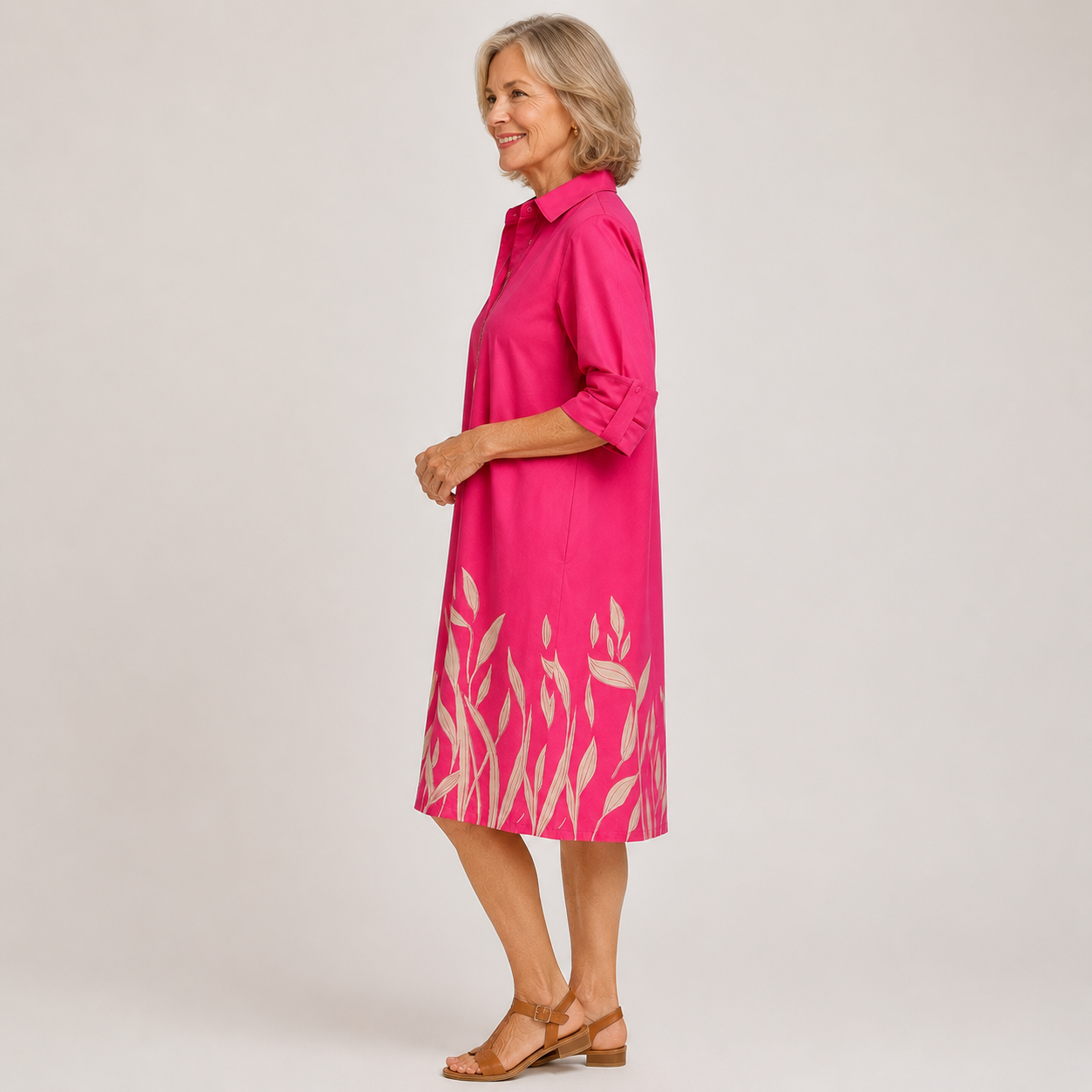 Annemarie | Bequemes Midikleid