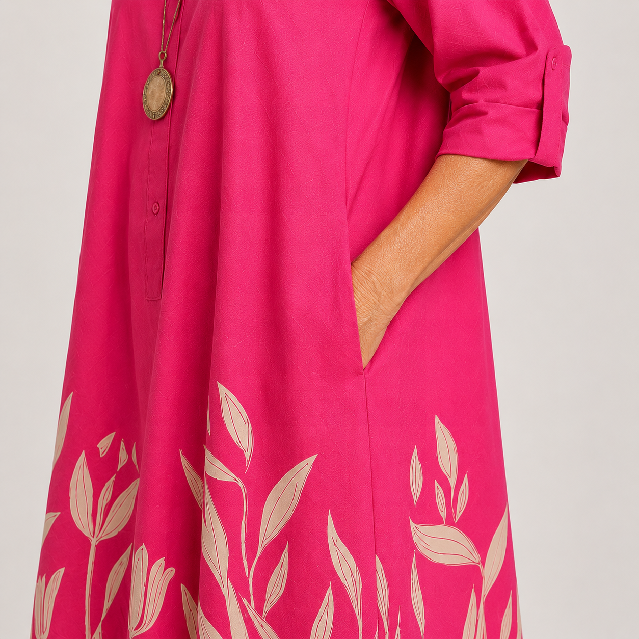 Annemarie | Bequemes Midikleid