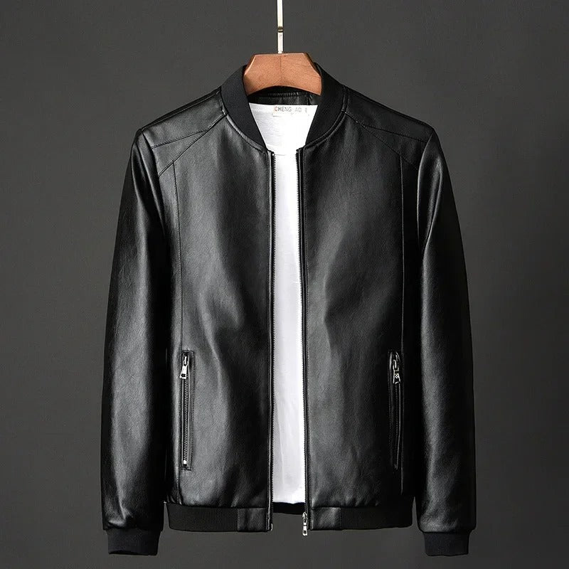 Nikodem® | Leder Bikerjacke