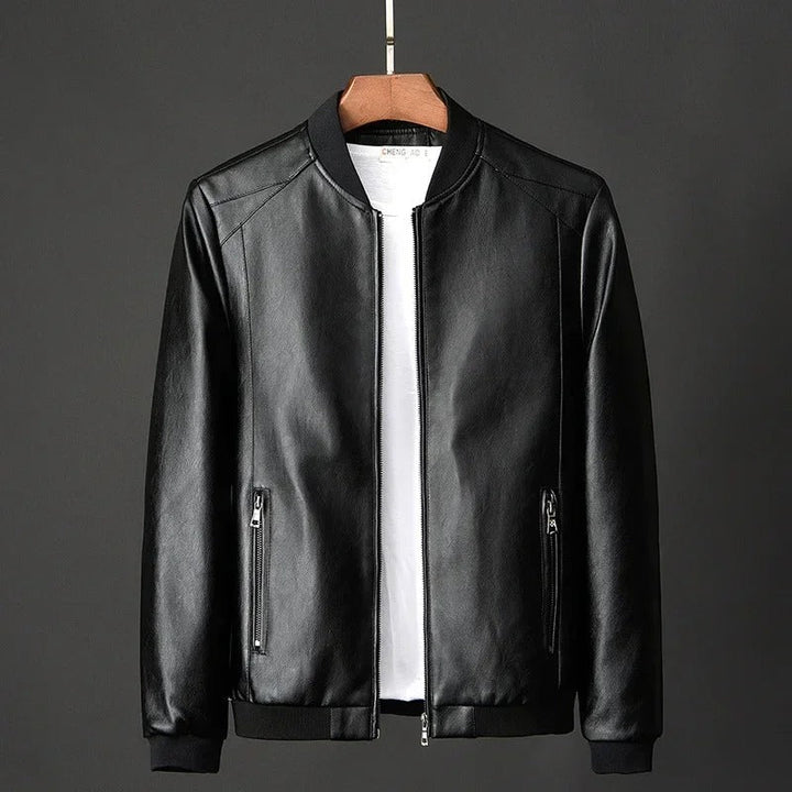 Nikodem® | Leder Bikerjacke