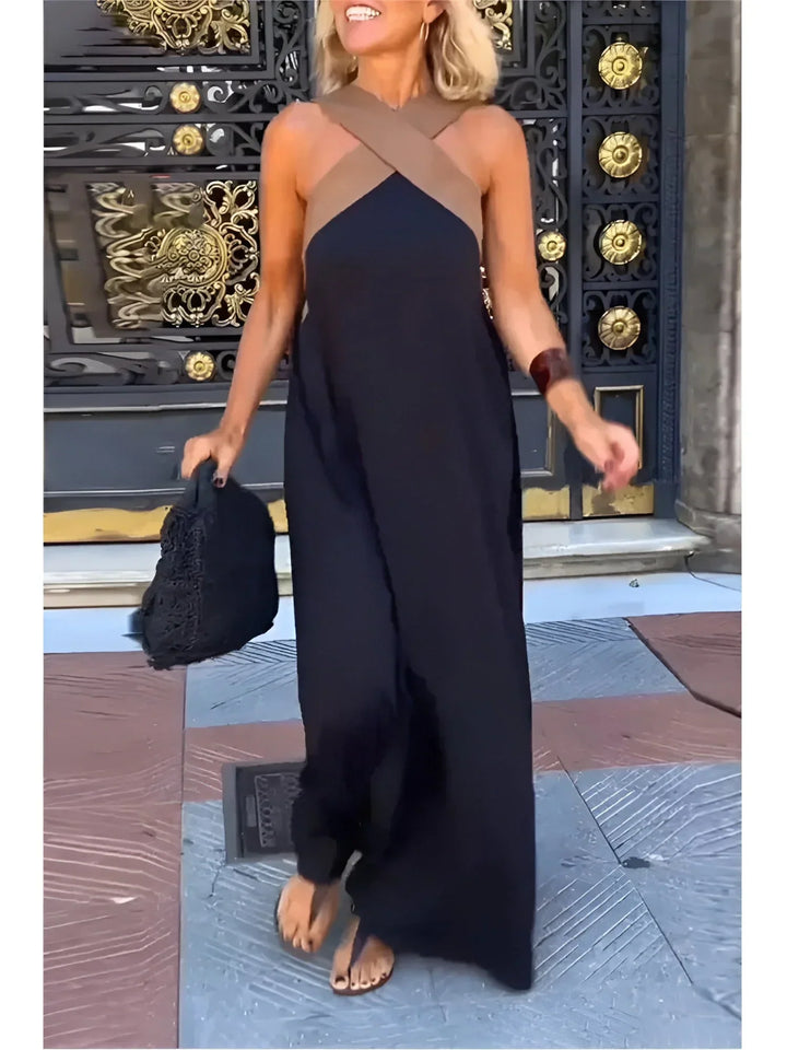 Quirine™ | Maxikleid mit Wickelausschnitt