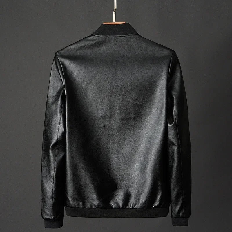 Henrik® | Leder-Motorradjacke