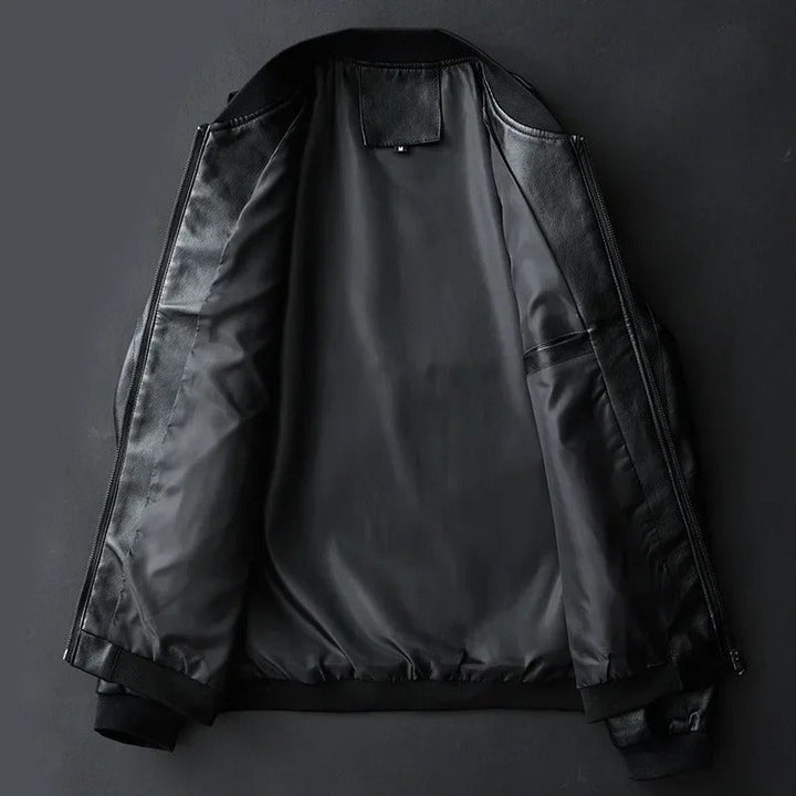 Nikodem® | Leder Bikerjacke