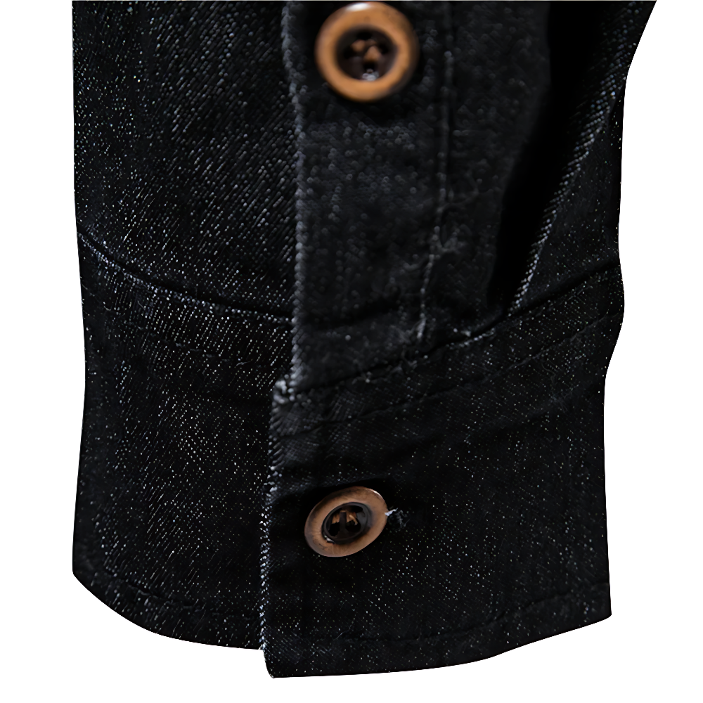 Silas | Jeanshemd aus Baumwolle