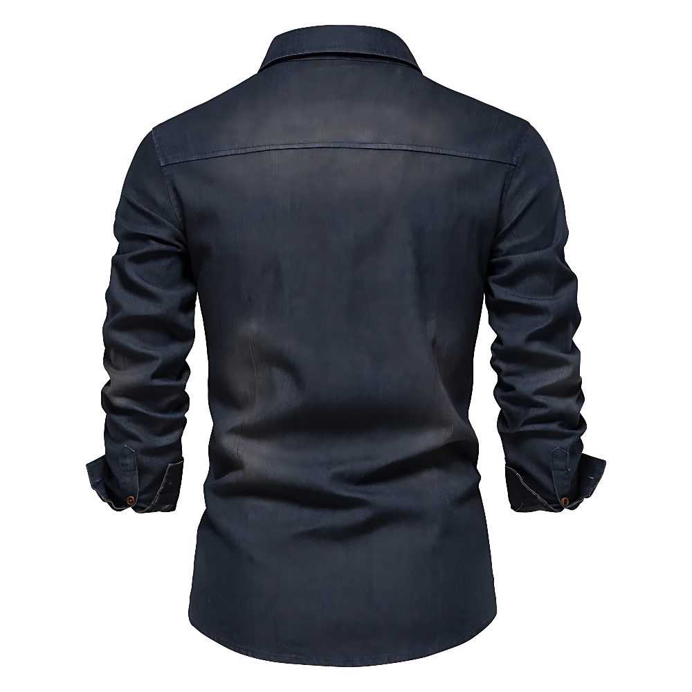 Silas | Jeanshemd aus Baumwolle