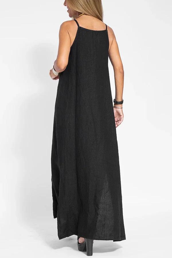 ALWINE I NECKHOLDER-KLEID
