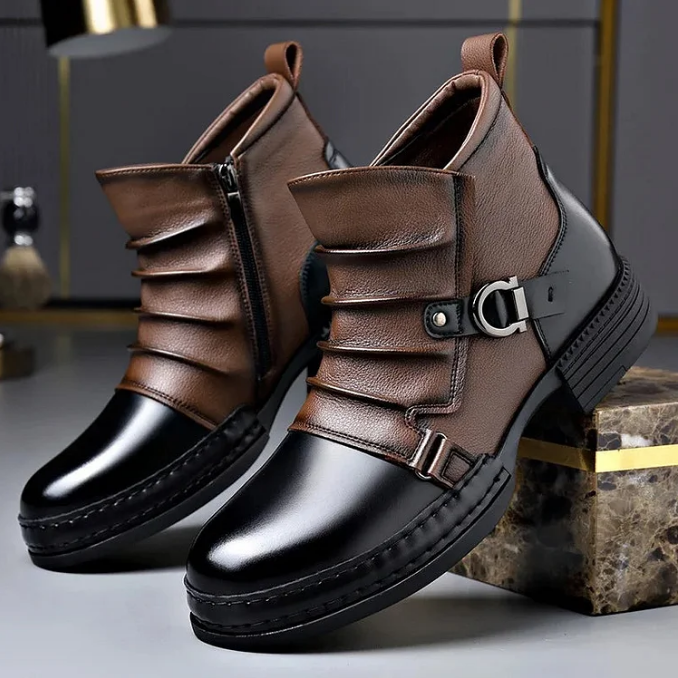 ADLER™ – Herren-Stiefeletten aus echtem Leder