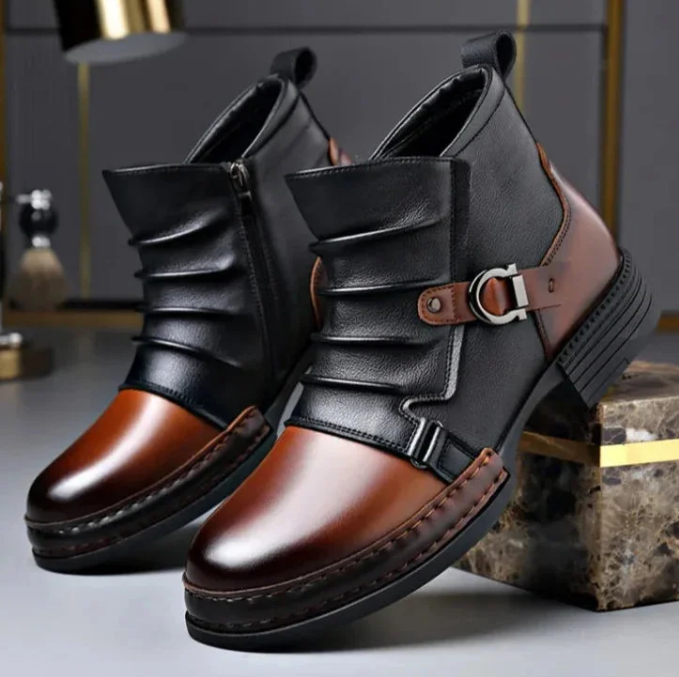 ADLER™ – Herren-Stiefeletten aus echtem Leder