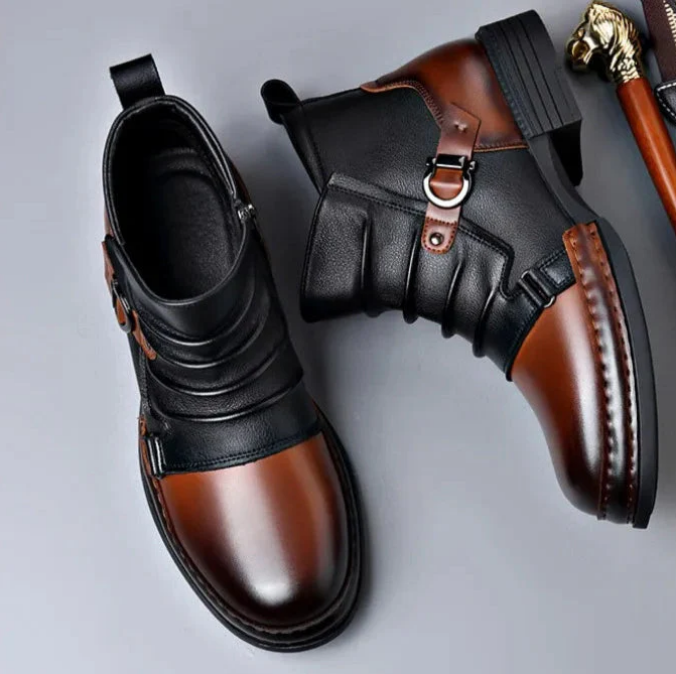 ADLER™ – Herren-Stiefeletten aus echtem Leder