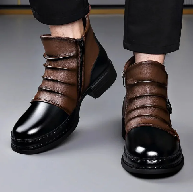 ADLER™ – Herren-Stiefeletten aus echtem Leder