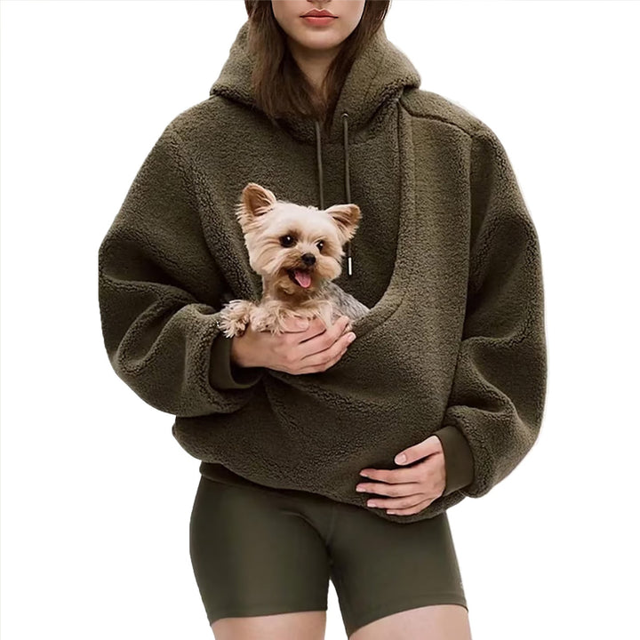 MysHoodie™ – Kapuzenpullover mit Tasche für Haustiere